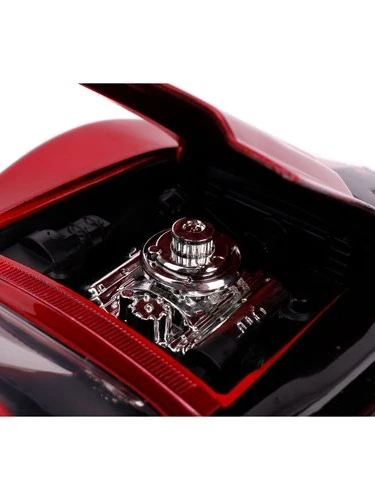 Harley Quinn 1969 Chevy Corvette Stingray The New 52 1:24 Scale Die-Cast Metal Vehicle - Jada Toys product image (14)