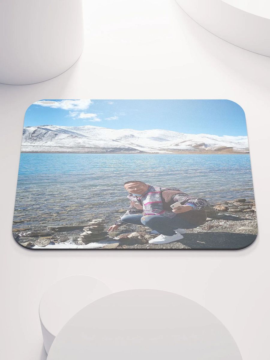 Classic Mouse Pad: snow mountain product image (1)