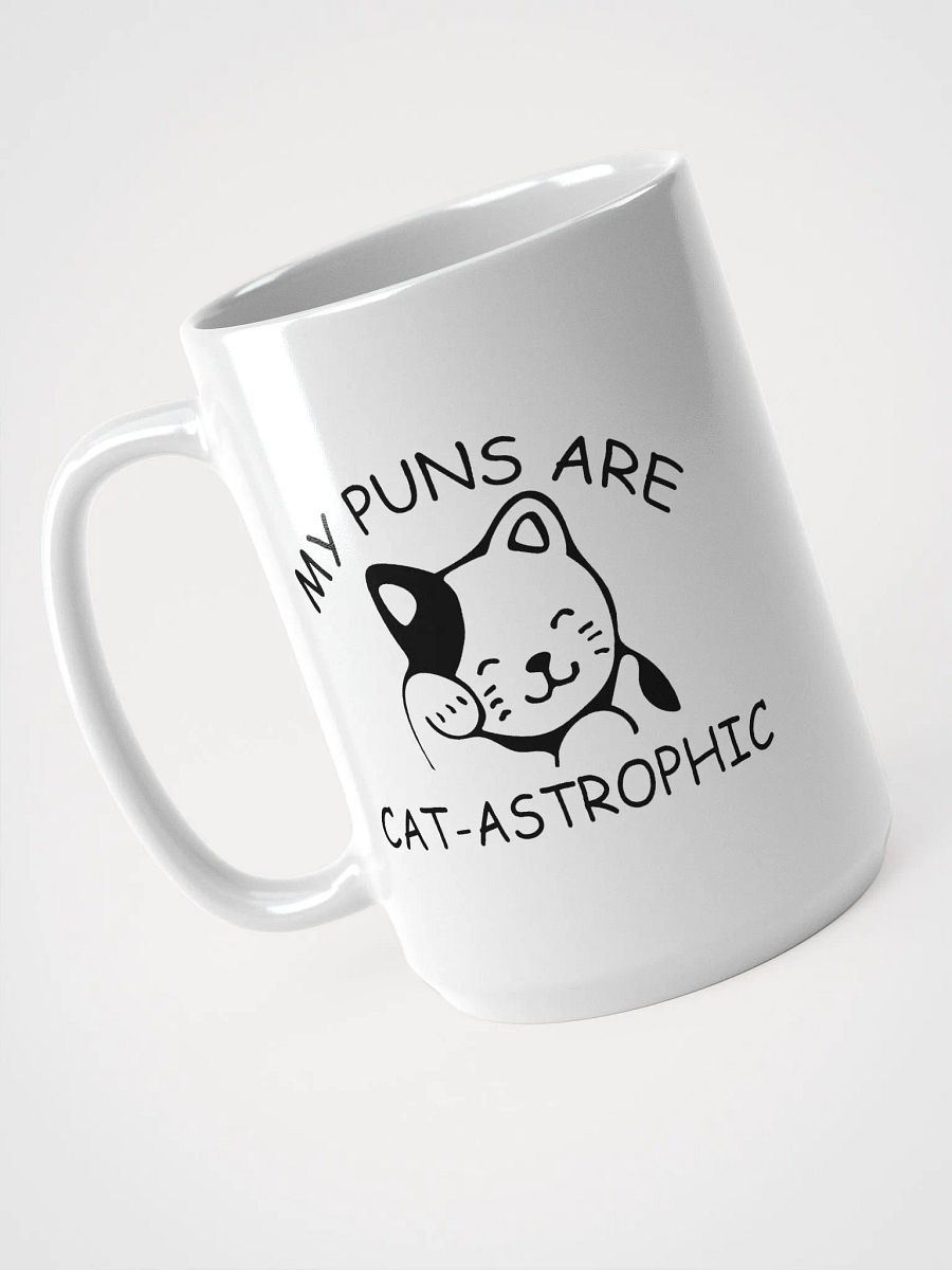 Cat-astrophic puns - mug product image (3)