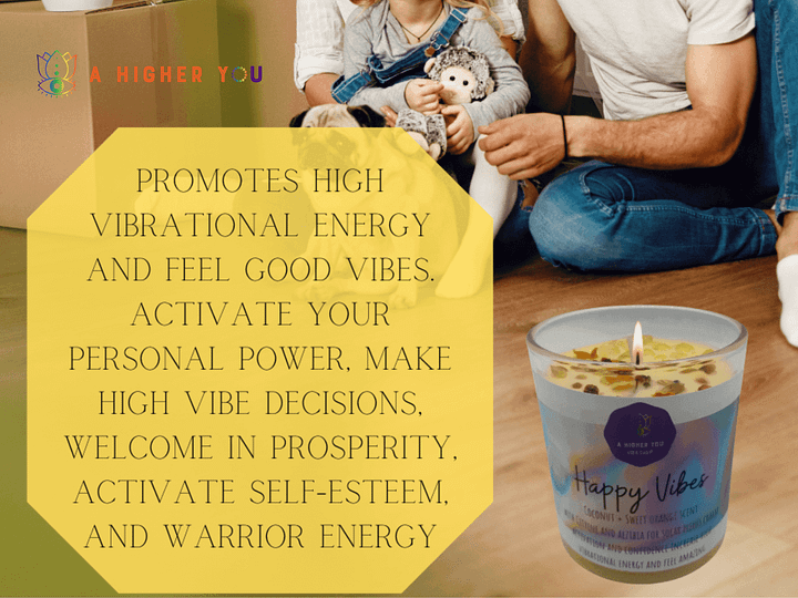 Crystal & Herb Infused Intention Candle product image (2)
