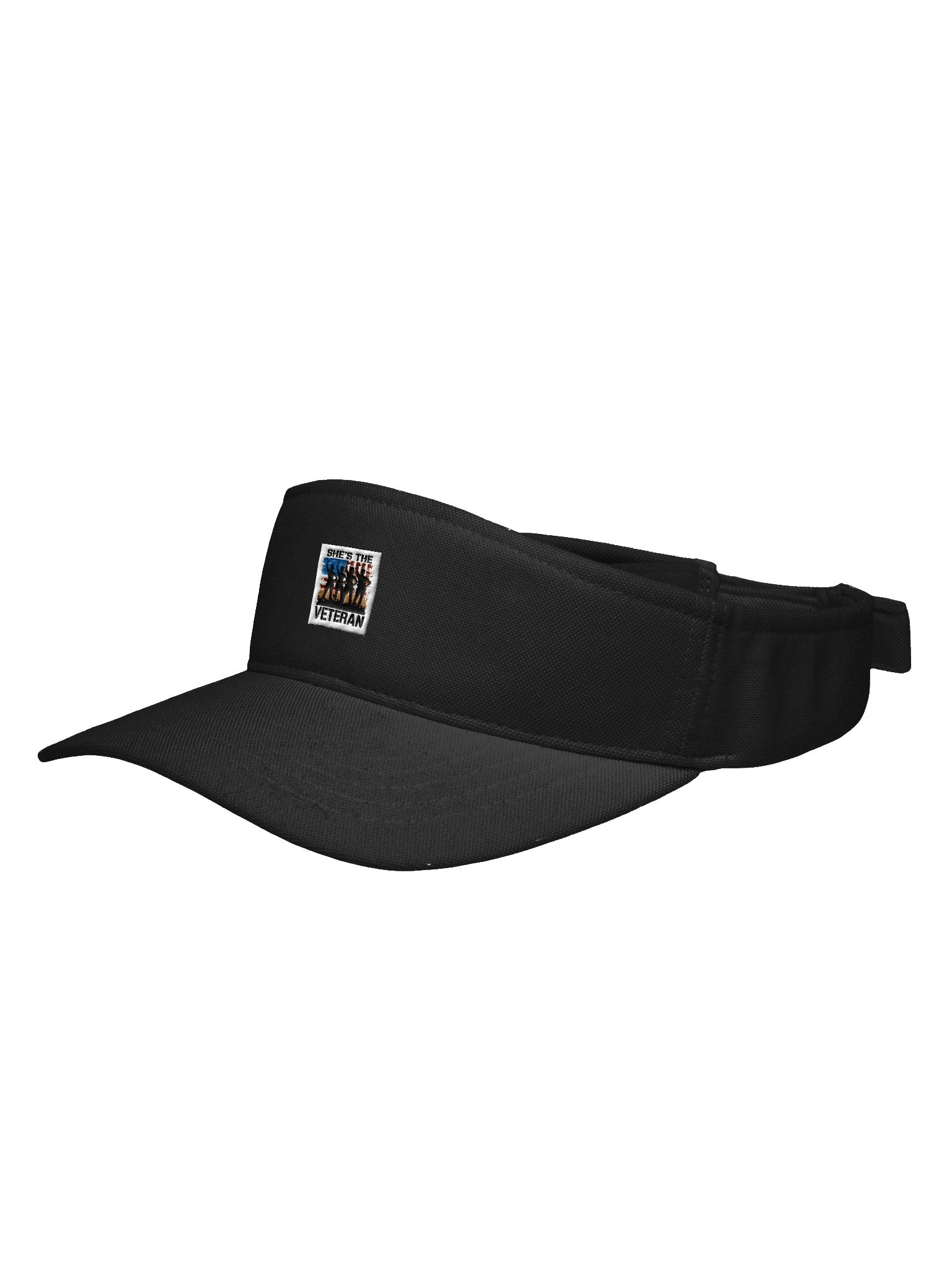 She’s The Veteran Flexfit Visor product image (7)