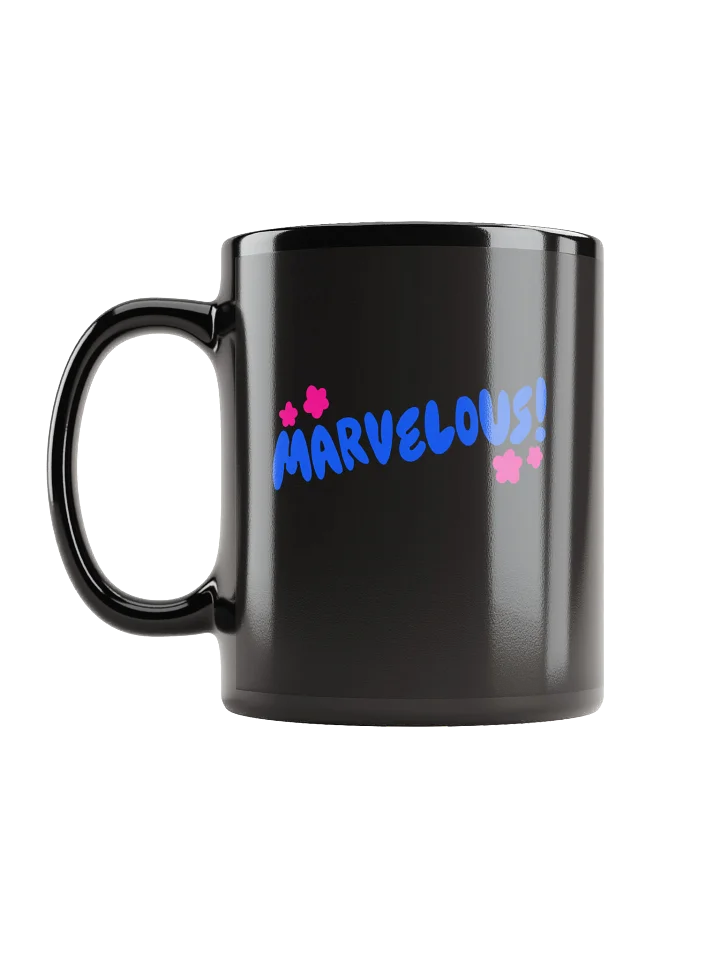 Marvelous! Text Printed Black Coffee Mug product image (2)