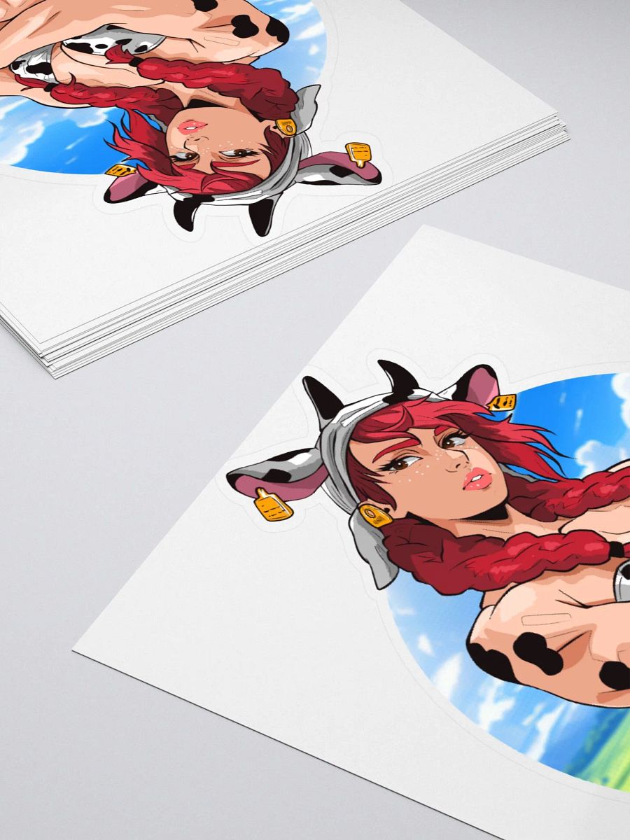 Anime Cow Sticker product image (6)