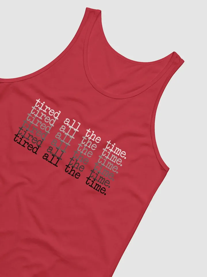 Tired All the Time Jersey Tank product image (1)