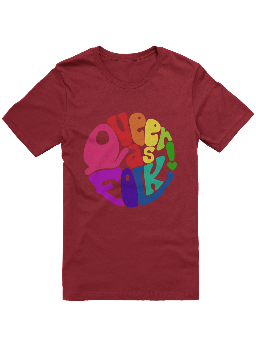 Full Pride Queer as Folk big print tee product image (1)
