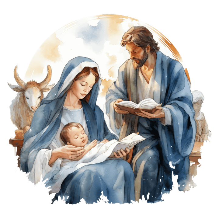 Jesus Born - Clipart Christmas Clipart product image (2)