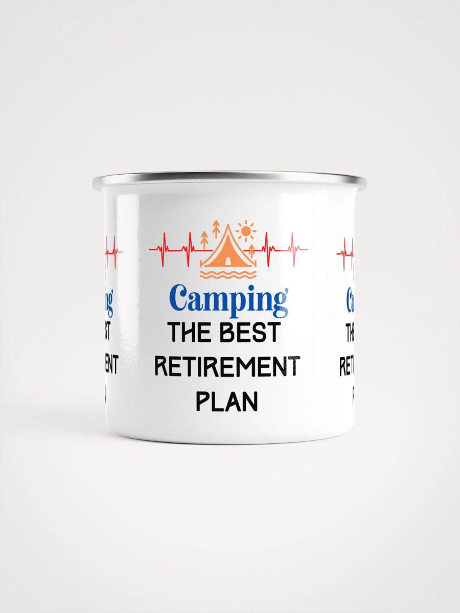 Camping Awaits Enamel Mug product image (5)