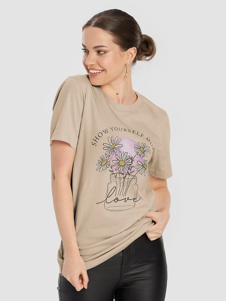 Boho Flowers Self Love Tee product image (1)