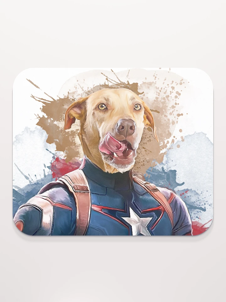 Max the hero Pit-bull mix, mousepad product image (1)