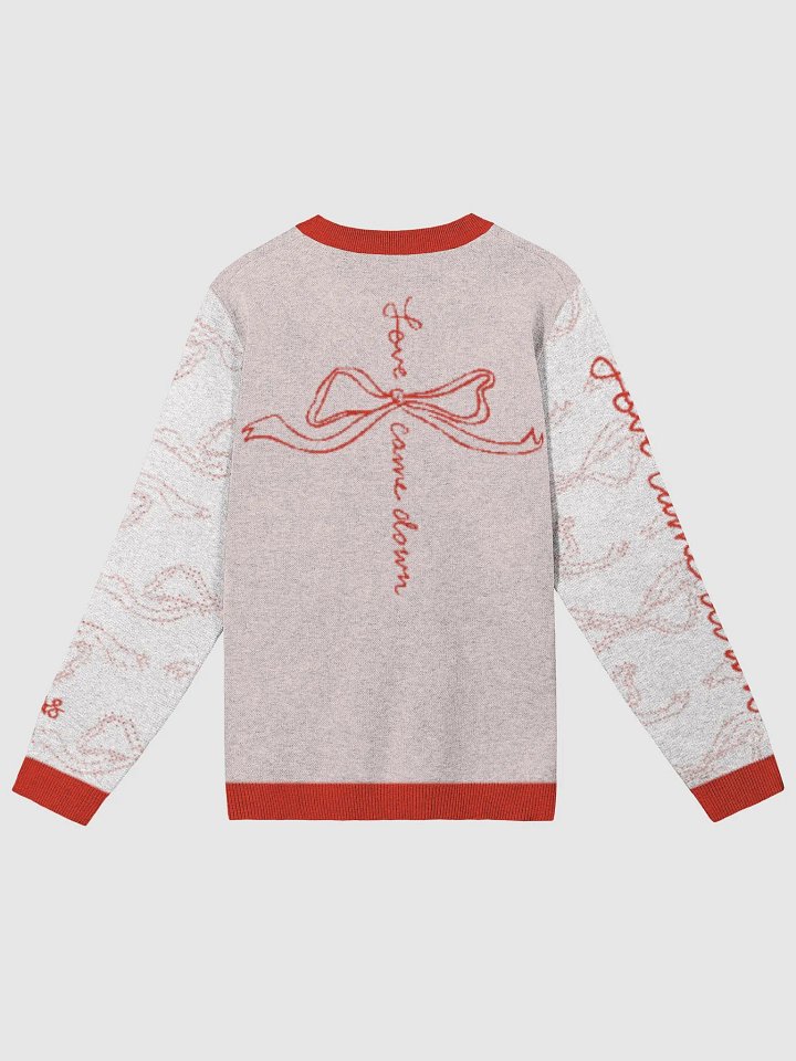 Love Came Down (Knitted Crewneck Sweater Classic Fit) product image (6)