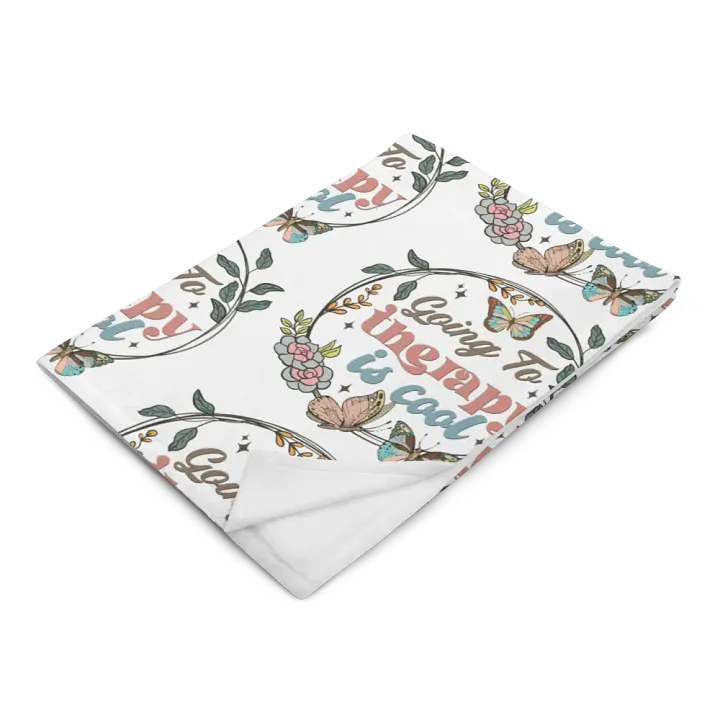 Going To Therapy Is Cool Blanket product image (2)