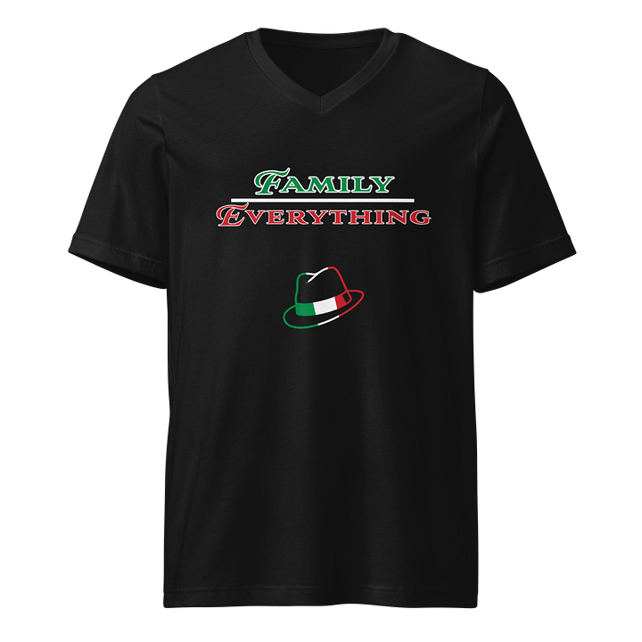 Loyalty Runs Deep V-Neck Tee | Family Over Everything Collection product image (1)