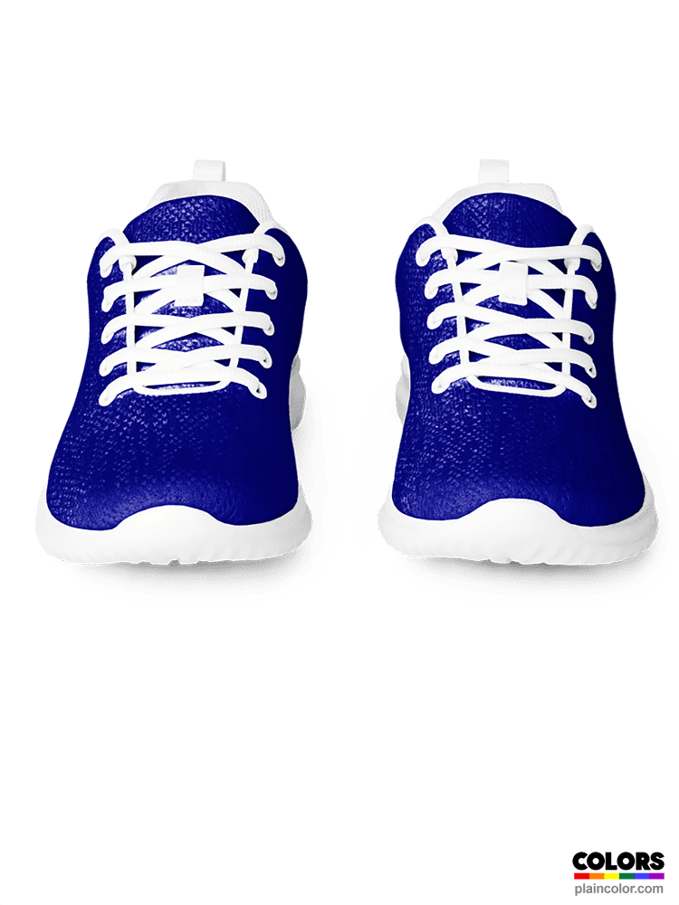 Women's Navy Blue Athletic Shoes Lace-up Sneakers product image (3)