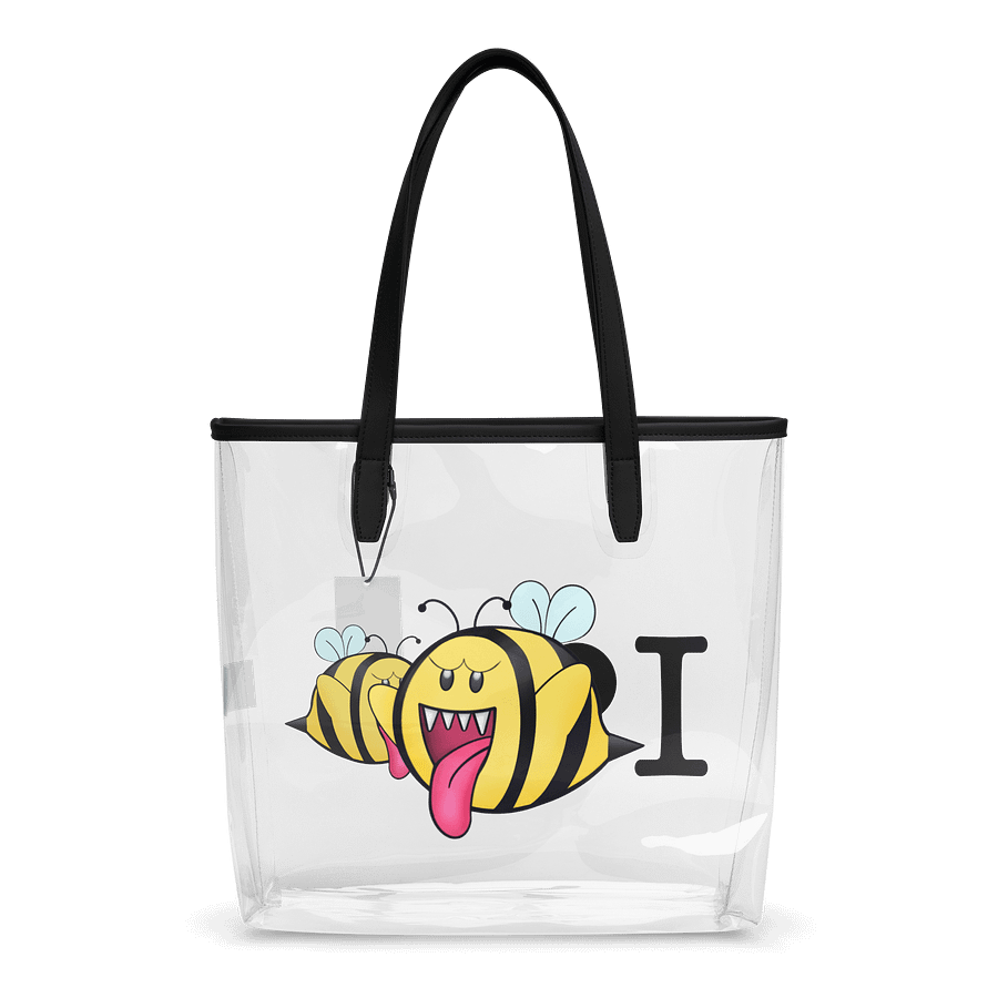 I Love Boo-Bees Clear Tote Bag product image (2)