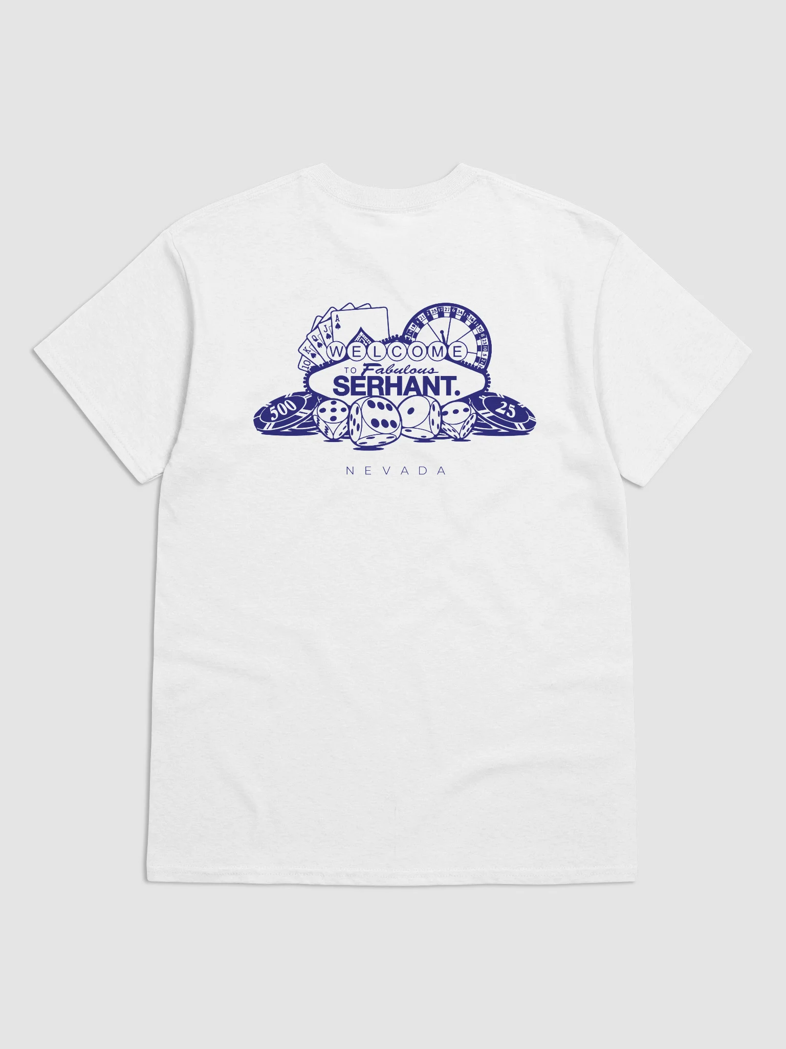 SERHANT. Nevada Welcome White T-Shirt product image (2)