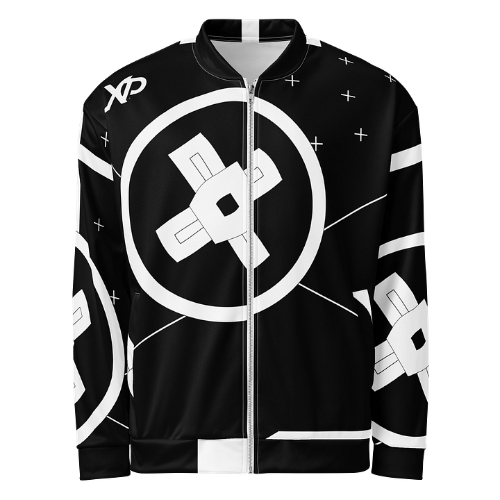 369-XP Half of Her Is Hot All-Over Print Bomber Jacket product image (1)