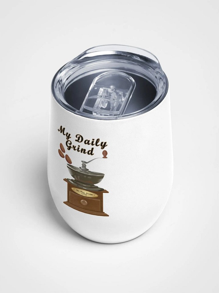 Limited Time Loraine's Coffee House Twitch Established Date Wine Tumbler product image (1)