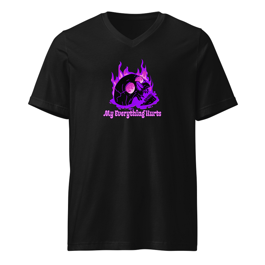 My Everything Hurts! Men's Soft V-Neck (Purple) product image (1)
