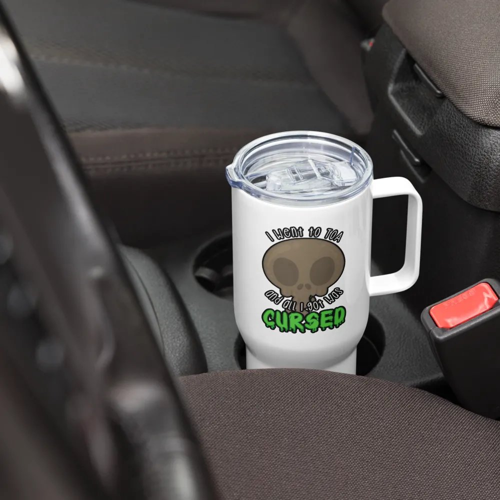 All I Got Was Cursed - Warrior - Travel Mug w/Handle product image (7)