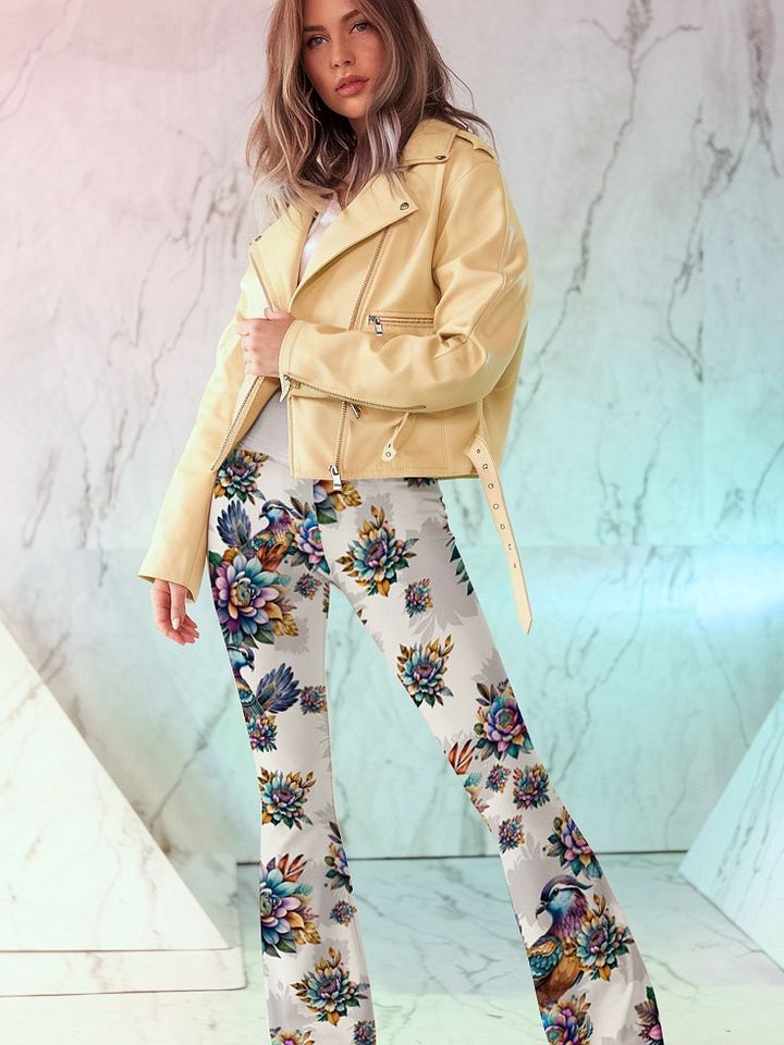 Garden of EDEN-Flare Leggings product image (1)