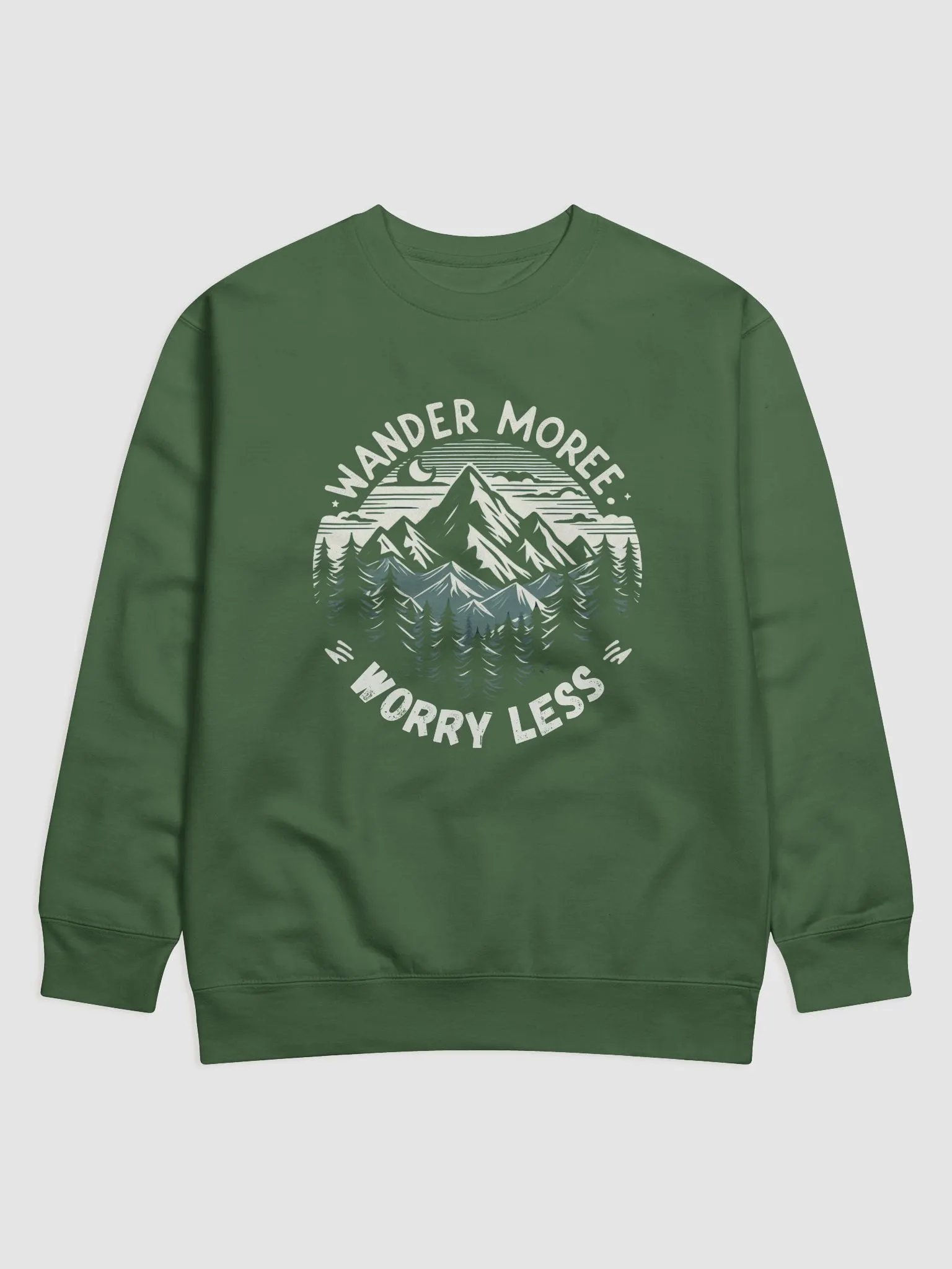 Wander More, Worry Less Sweatshirt product image (5)