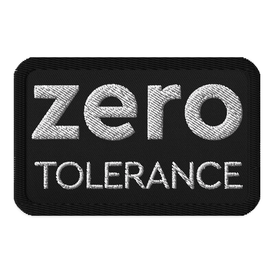 Nášivka Zero Tolerance product image (1)