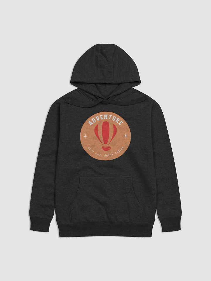 Adventure and Coffee Balloon Unisex Hoodie product image (1)