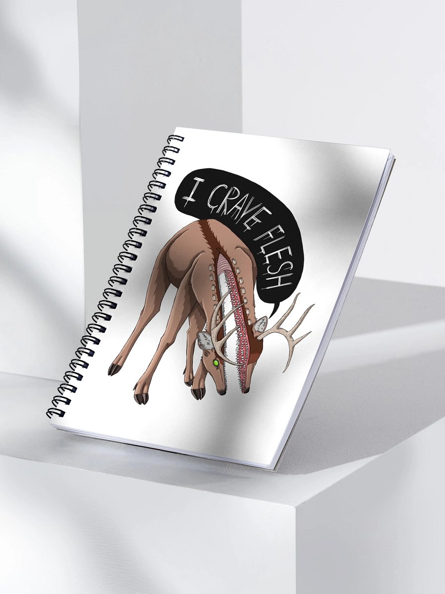 Demon Deer Spiral Notebook product image (3)