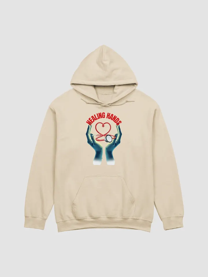 Healing Hands Stethoscope Heart Hoodie product image (2)