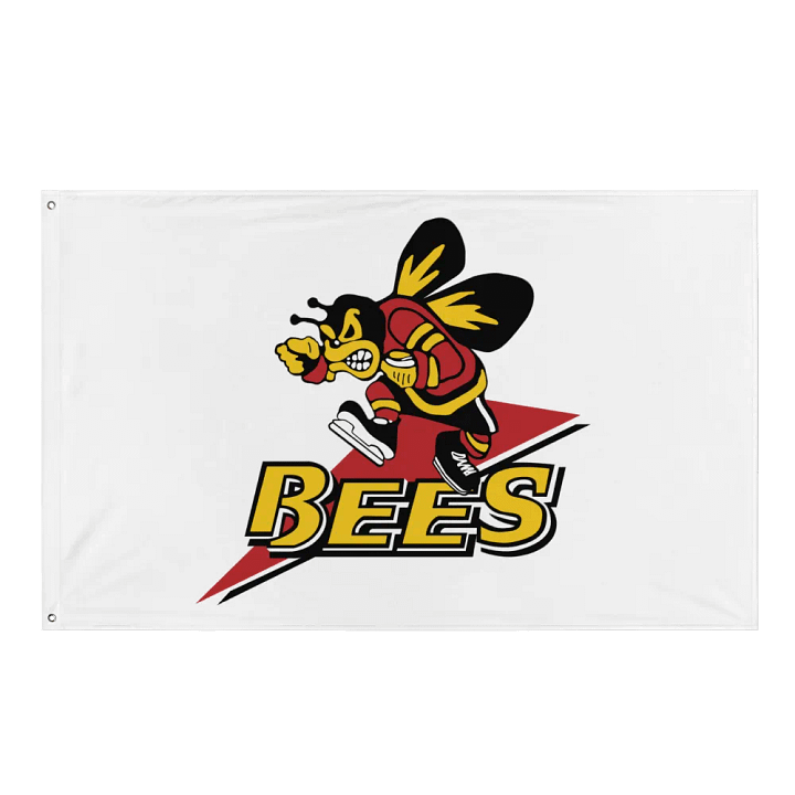 Bees Hockey Flag product image (1)