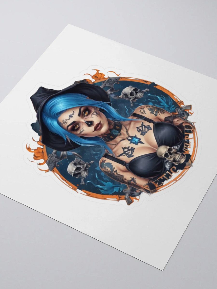 Mystical Witch Kiss Cut Stickers product image (11)