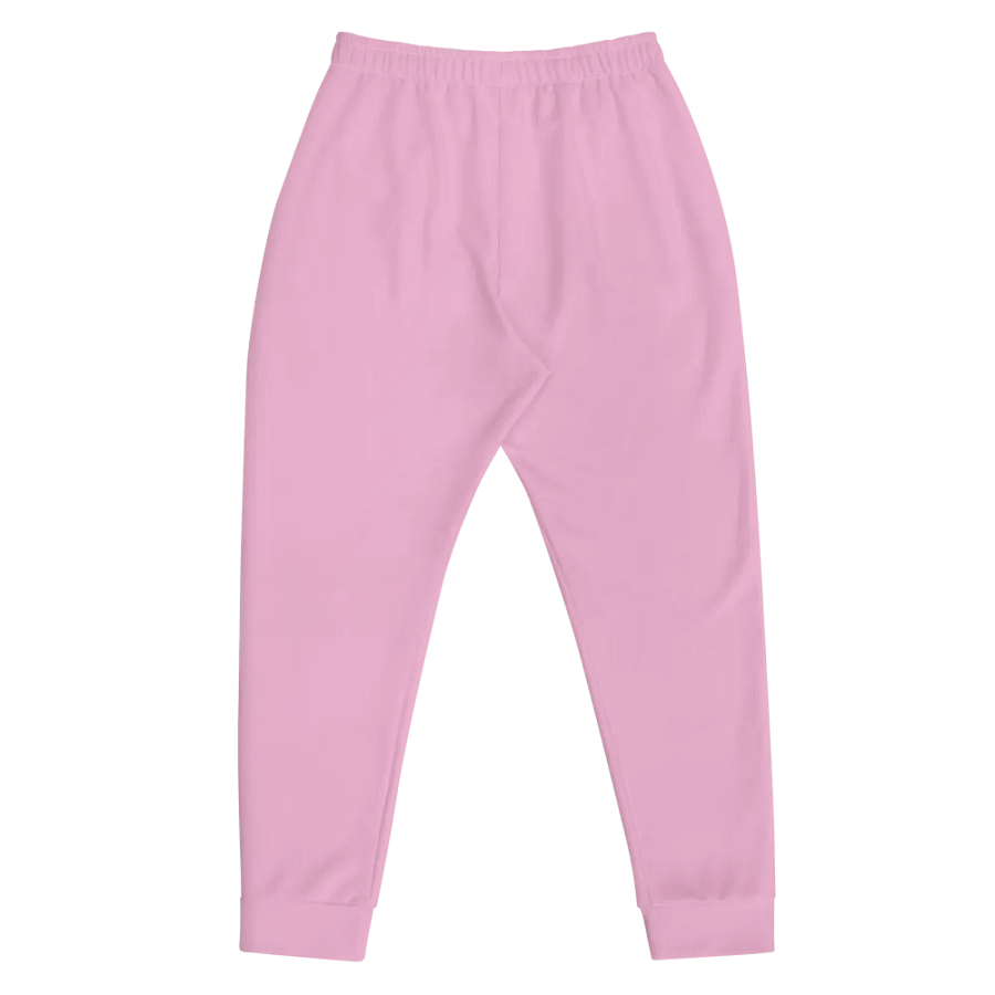 Plain Light Carnation Pink True Summer Recycled Polyester Premium Men's Joggers by Treasure Pie product image (5)
