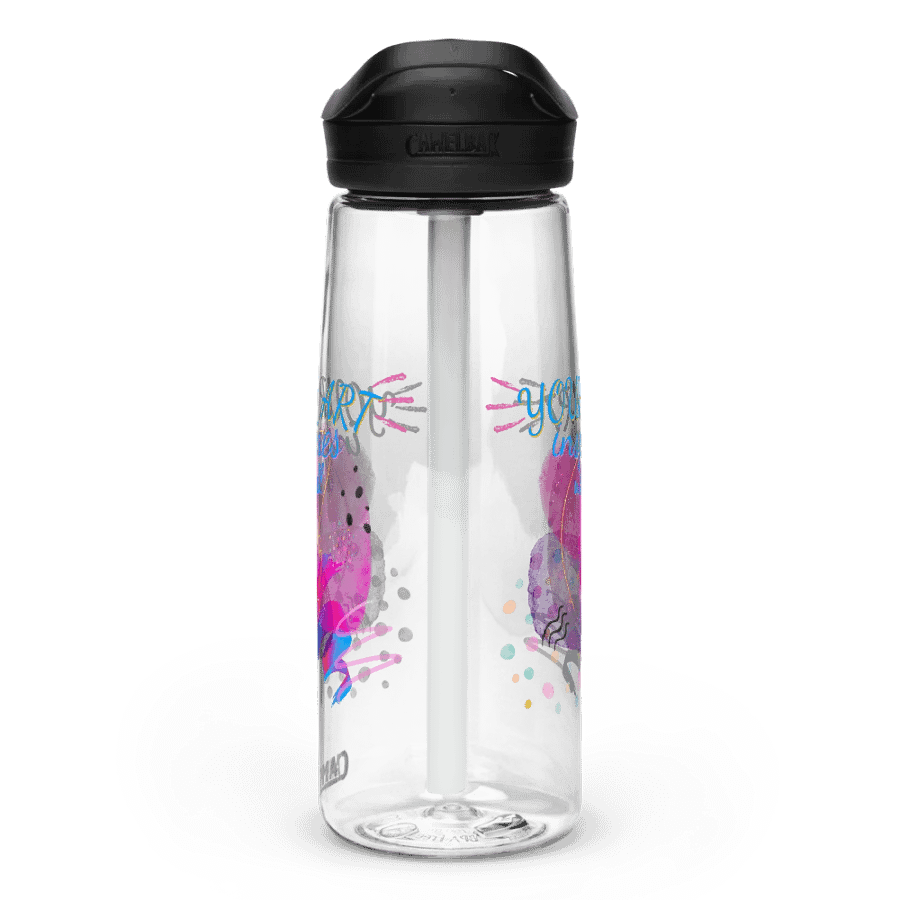 Camelback water bottle with beautiful artistic design 'Your Art inspires us