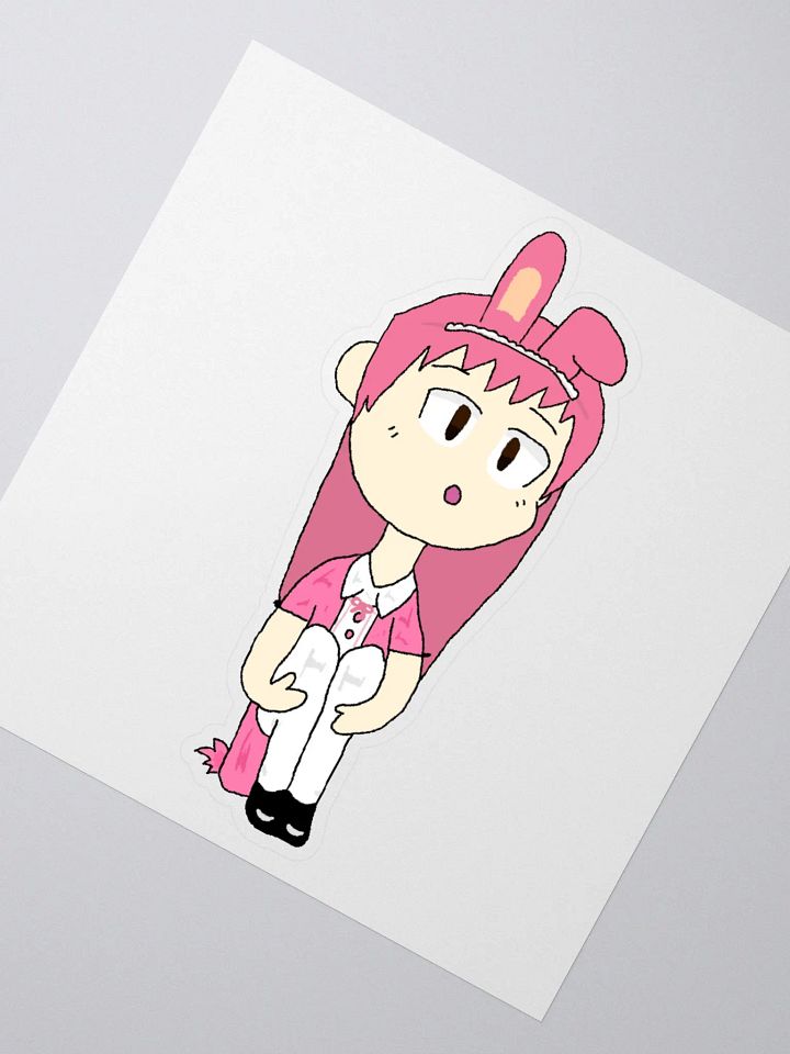 COOKY USAGIDA THE CLASSICS COLLECTION: PINK BUNNY MAID STICKER product image (2)