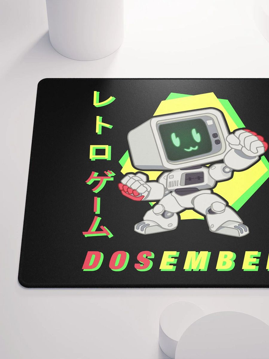 Dosember 2024 Mouse Pad CGA (green-yello-red) product image (6)