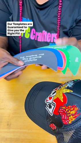 Custom Hat Templates. Our Hat Templates are Guaranteed to Give you the Right Fit. 

#customhattemplates #customhats #truckerh...