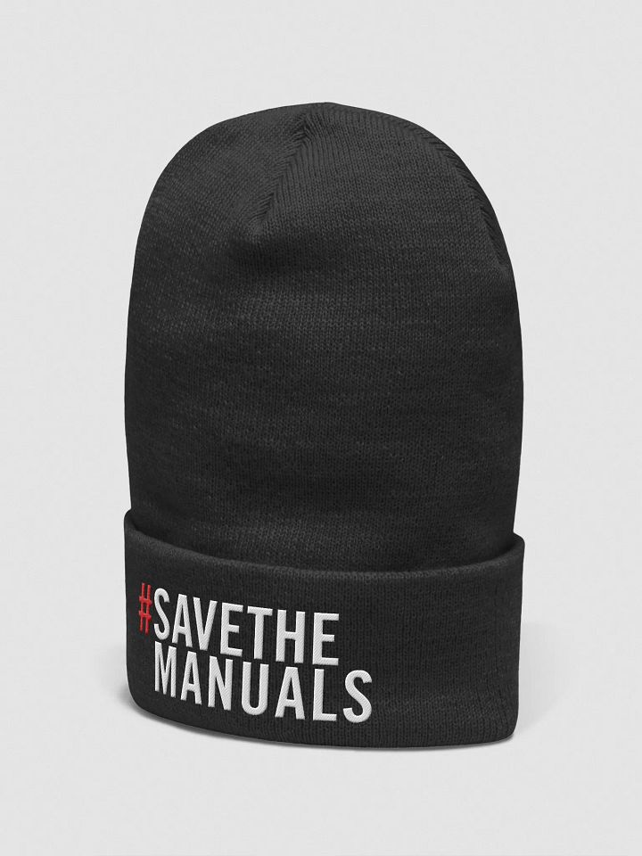 #SAVETHEMANUALS Cuffed Beanie product image (7)