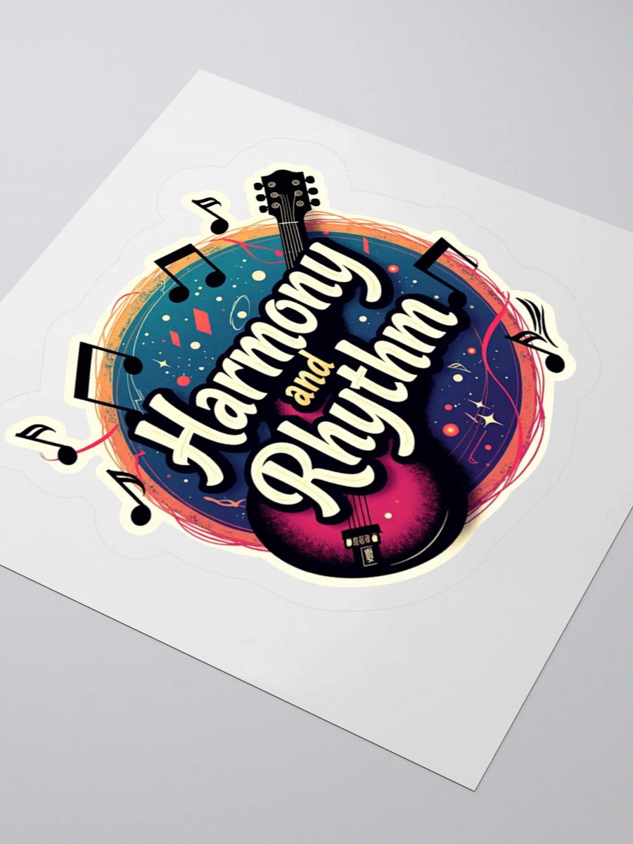 Harmony and Rhythm Guitar Stickers product image (3)