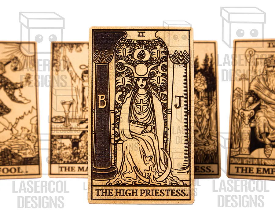 Tarot Cards (Set 1) - Laser Cut Files product image (4)