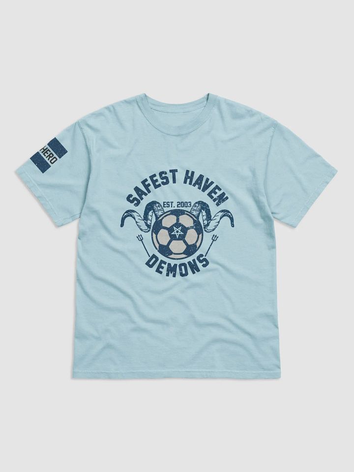 safest haven demons soccer club soft tee product image (1)