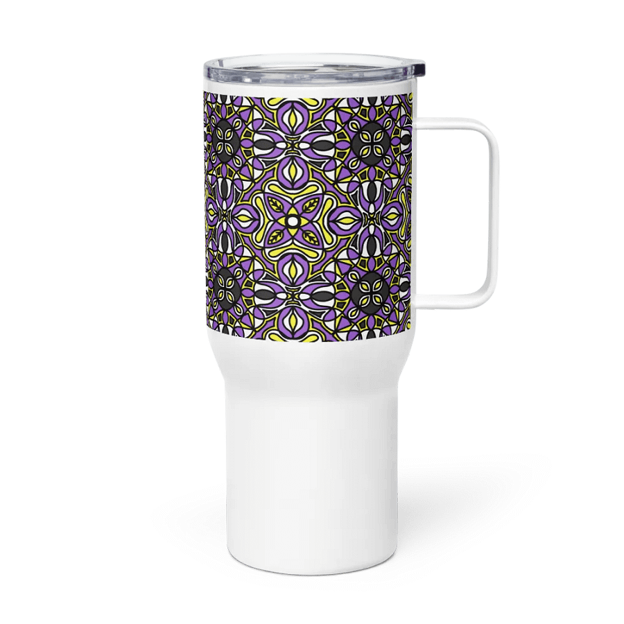 Non-Binary Abstract - Travel Mug product image (7)