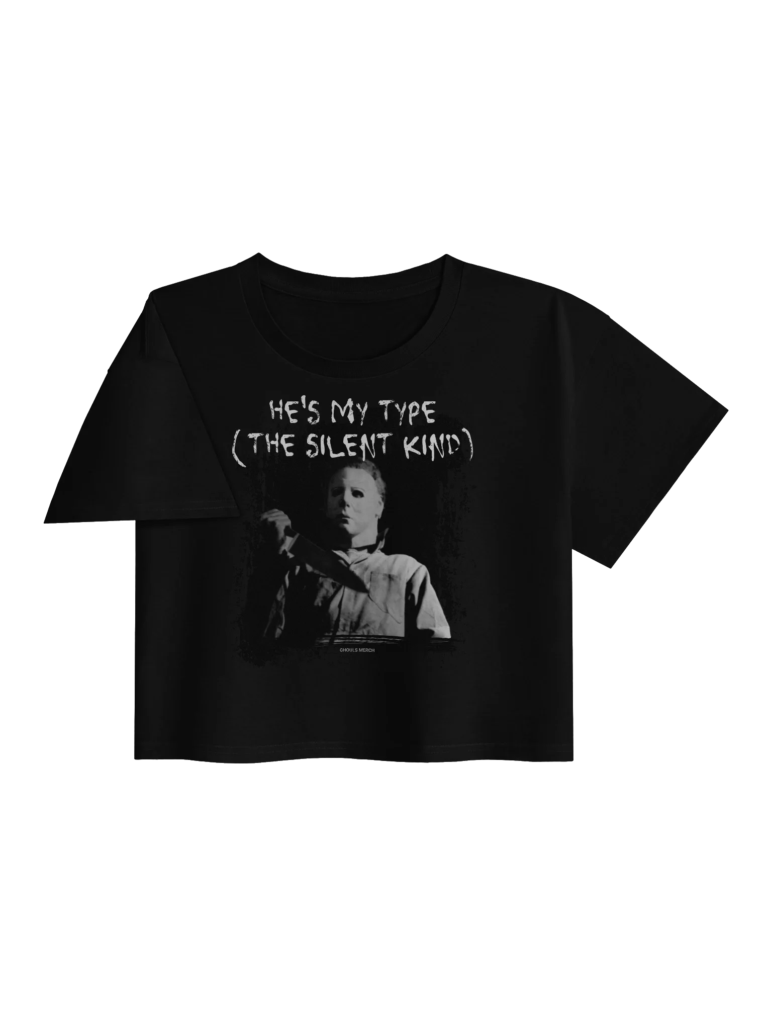 He’s My Type — The Silent Kind Crop Top product image (3)