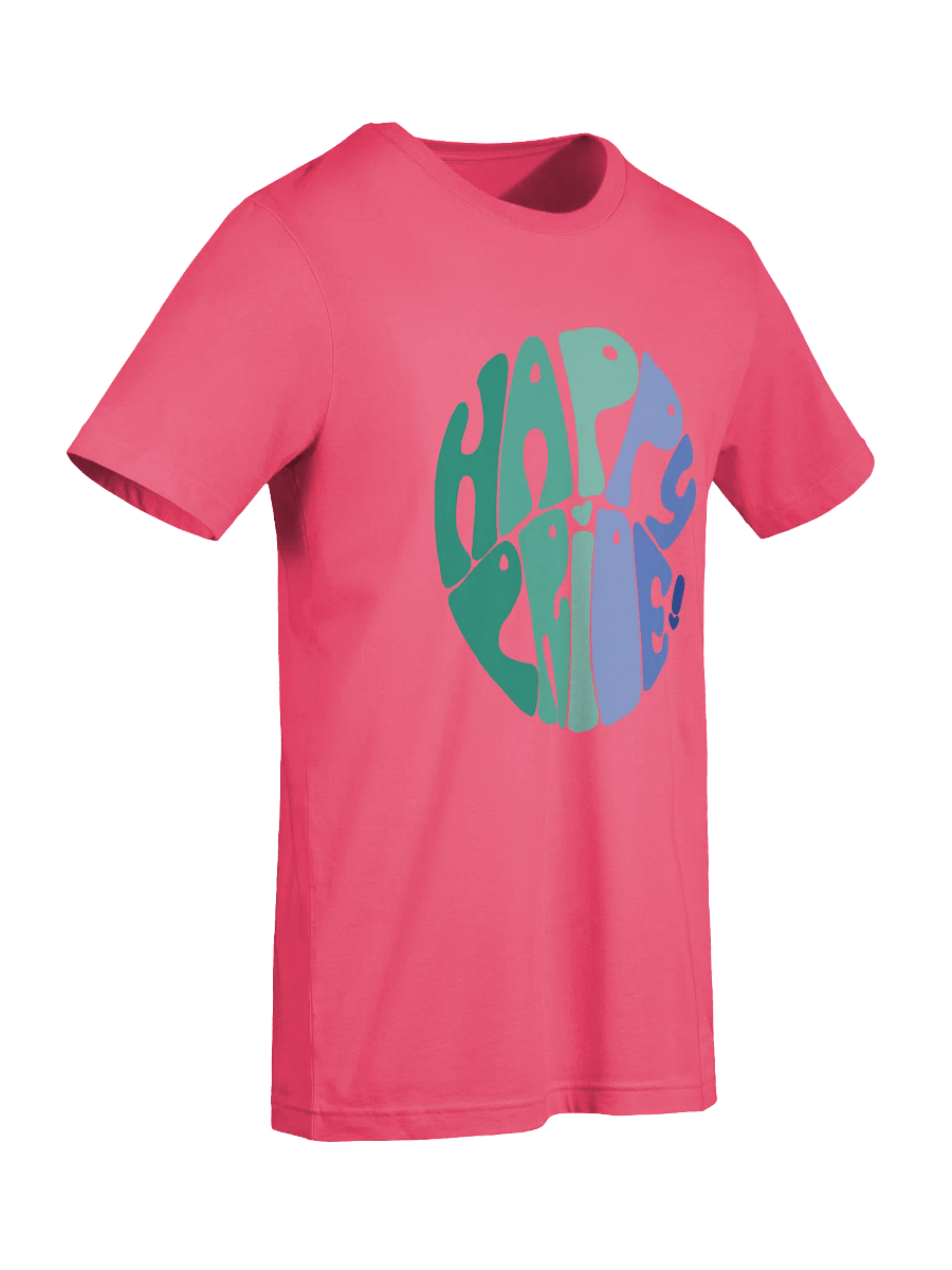Gay Happy Pride big print tee product image (9)