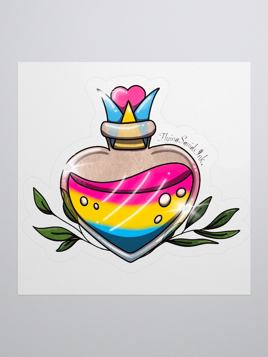 Pansexual Pride Potion- Sticker product image (1)