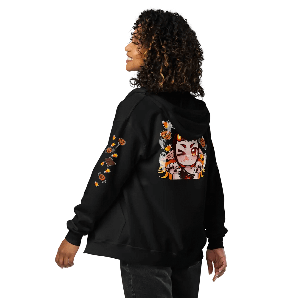 Halloween Rabid Zip-Up Hoodie product image (7)
