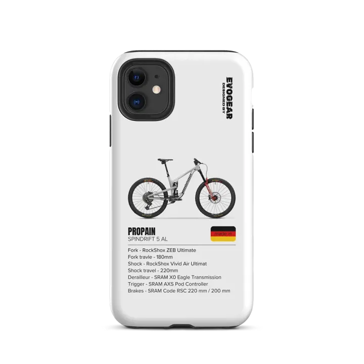 White Spindrift 5 AL iPhone Case product image (2)