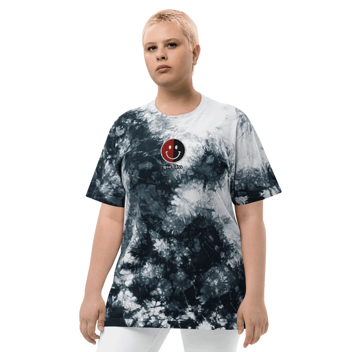 mike bliss split - embroidered tie-dye shirt product image (1)