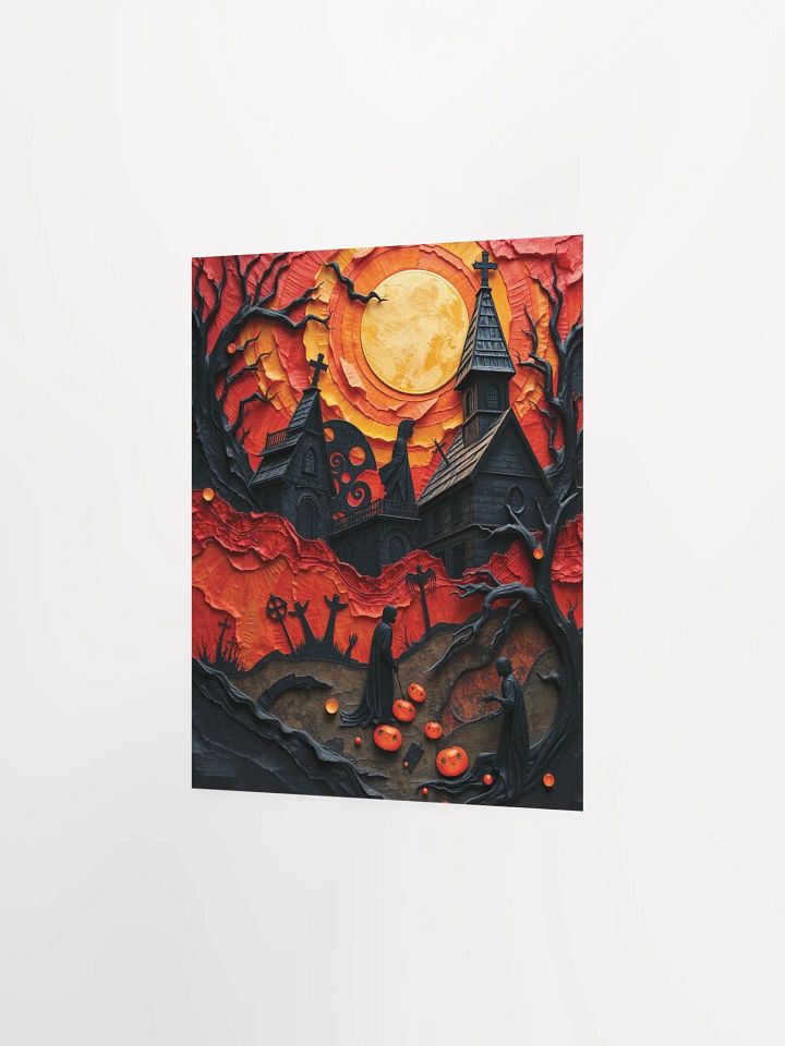 Gothic Moonlit Landscape Poster product image (4)