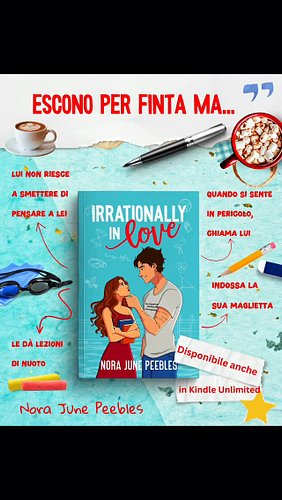 Buongiorno e buon venerdì, readers!
Escono per finta, ma... cosa ne dite? Ci sarà del vero? 
Irrationally in love ha le vibes...