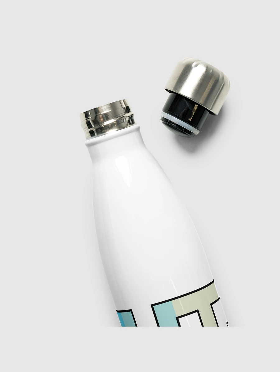 Blue FUTR Logo Stainless Steel Water Bottle product image (5)